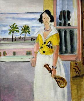 Kobieta z mandoliną, Matisse
