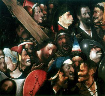 Chrystus dźwigający krzyż, Hieronim Bosch