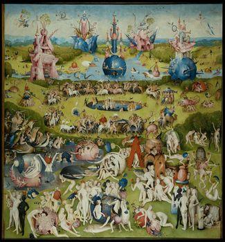 Ogród rozkoszy ziemskich, tablica środkowa, Hieronim Bosch