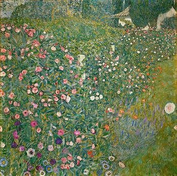 Italian horticultural landscape, Klimt