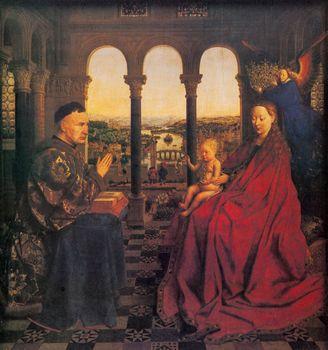 Madonna kanclerza Rolina, Jan van Eyck