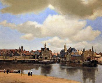 Widok Delft, Vermeer
