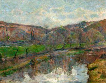 Brittany landscape, Gauguin