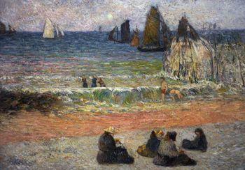  Coast at Dieppe, Gauguin