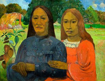 Dwie kobiety, Gauguin