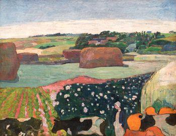 Haystacks in Brittany, Gauguin