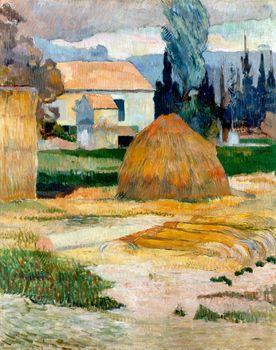 Landscape near Arles, Gauguin