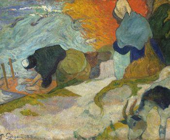 Praczki w Arles, Gauguin