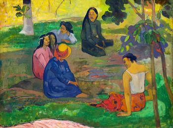 Rozmowa, Gauguin