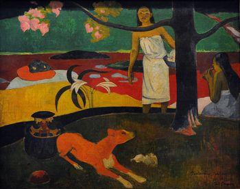 Tahitański pasterz, Gauguin