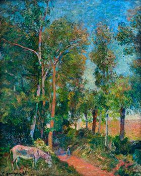 The edge of the forest III, Gauguin
