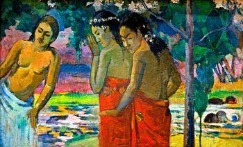 Three Tahitian Women, Gauguin
