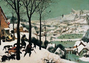 Myśliwi na śniegu, Bruegel