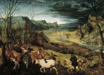 Powrót stada, Bruegel