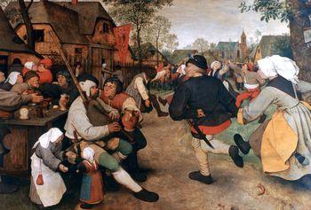 Taniec wieśniaków, Bruegel