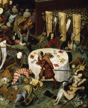 Triumf śmierci, detal 2, Bruegel