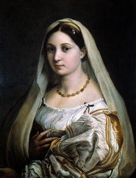 Portret kobiety, Rafael