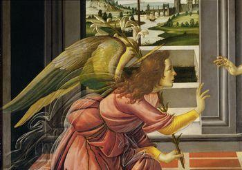 Cestello Annunciation, detal, Botticelli