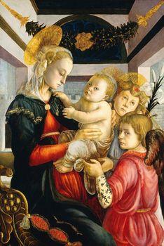 Madonna and Child with Angel, Botticelli