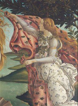 Narodziny Wenus, detal 2, Botticelli