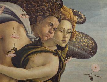Narodziny Wenus, detal 4, Botticelli