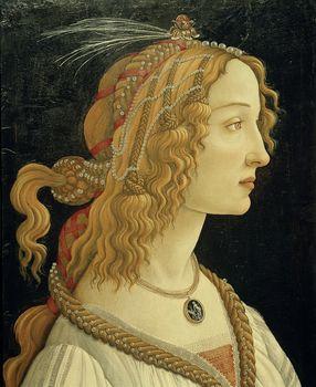 Portrait of a Young Woman, Botticelli