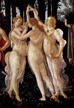 Wiosna, detal 4, detail, Botticelli