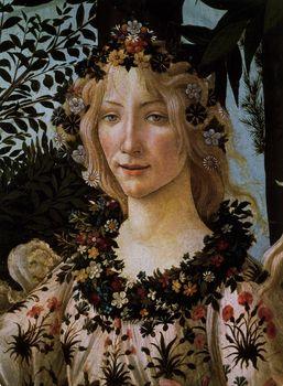 Wiosna, detal 5, Botticelli