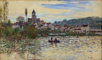 Sekwana Vetheuil, Monet