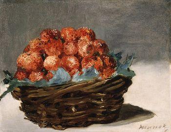 Strawberries, Manet