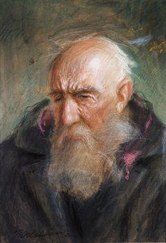 Strarzec, Autoportret, Teodor Axentowicz