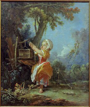 The little bird catcher, Boucher