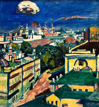 View of Moscow, Kandinsky