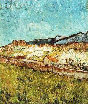 At the Foot of the Mountains, Vincent van Gogh