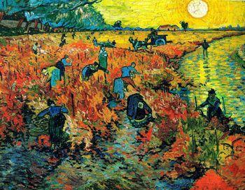 Czerwona winnica, Vincent van Gogh