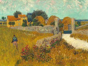 Farmhouse in Provence, Vincent van Gogh