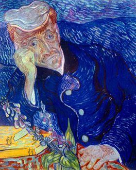 Portret doktora Gacheta, Vincent Van Gogh