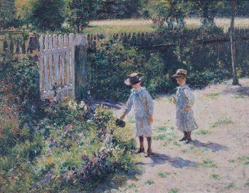 Dzieci w ogrodzie, Władysław Podkowiński