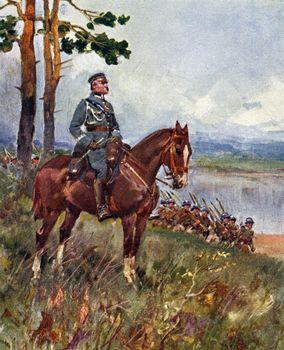 Józef Piłsudski na Kasztance, Wojciech Kossak